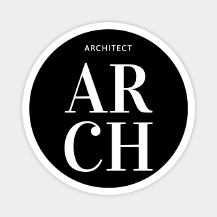 Architect, Text design Magnet